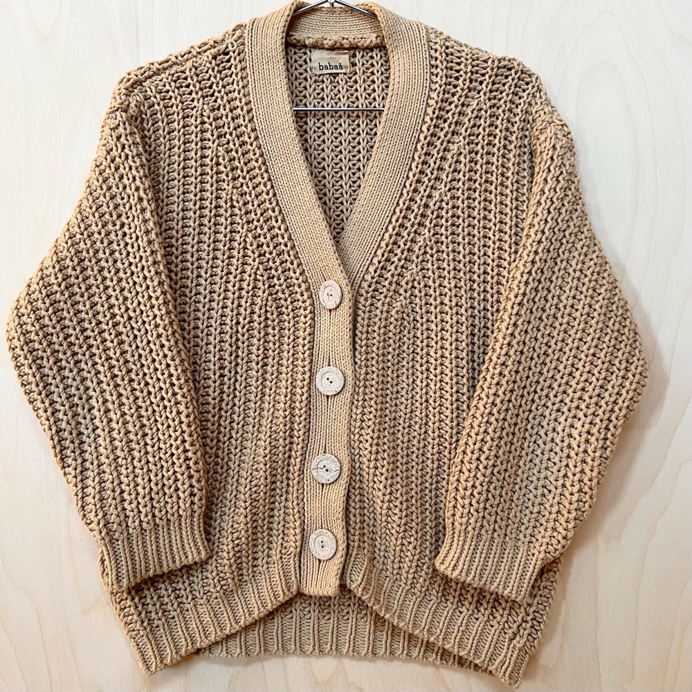 Babaa no. 18 Cardigan Mini - Clay Pot